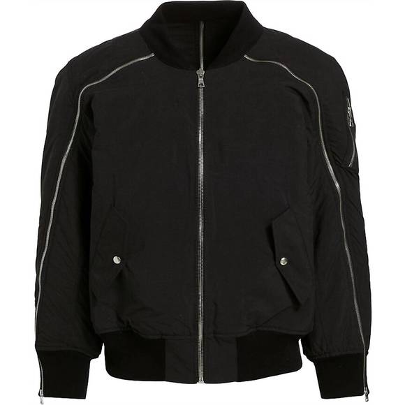 NEW RTA issac bomber jacket in black - Picture 1 of 3